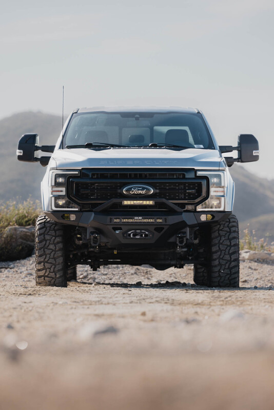 Ford Super Duty F-350 Front Bumper - DV8 Offroad - Spec Series - Black - `17-`22